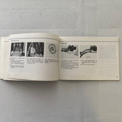 Vintage Suzuki GS1000H Motorcycle Bike Owners Manual Instruction Guide GERMAN