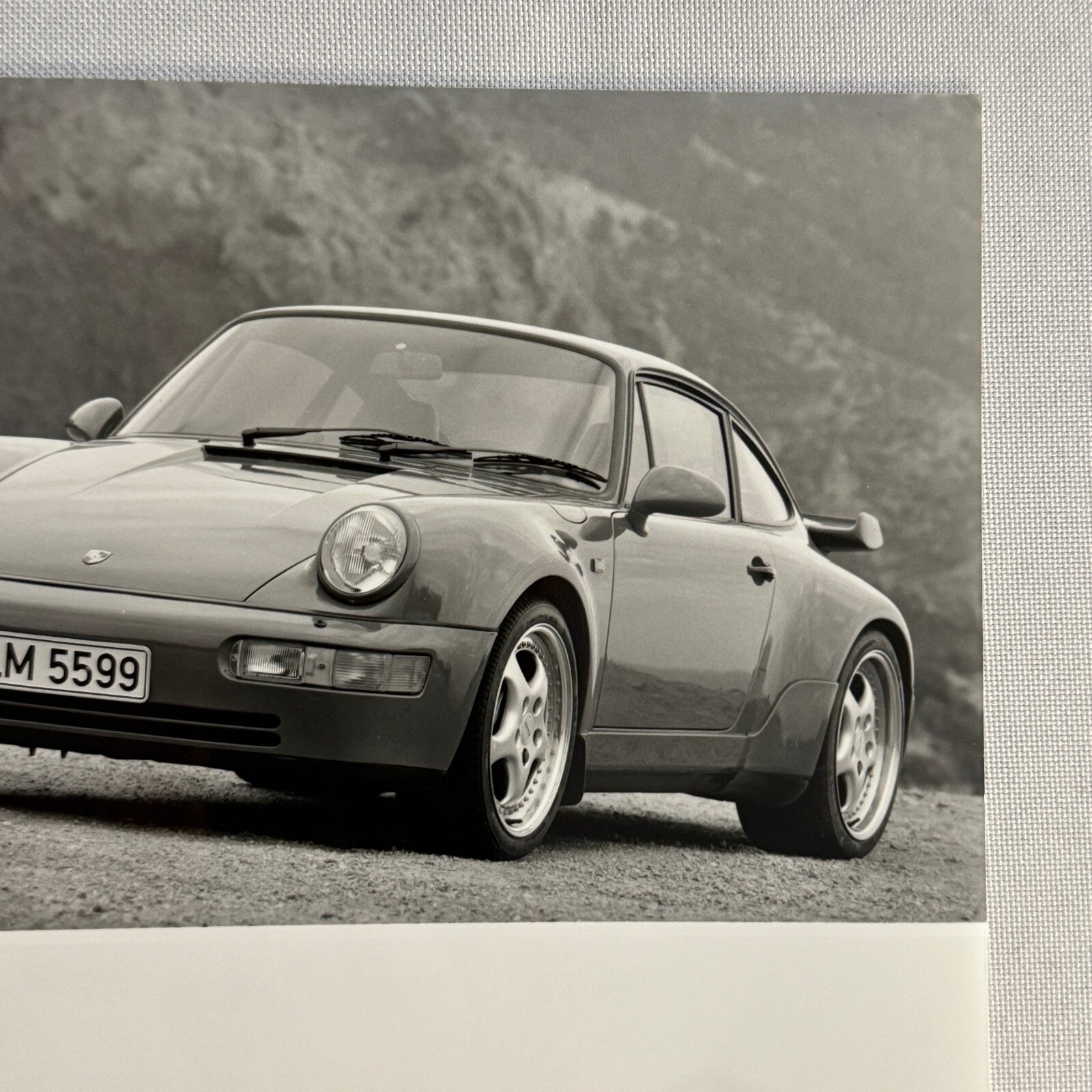 1993 Porsche 911 Turbo 3.6 Factory Photo Photograph Print