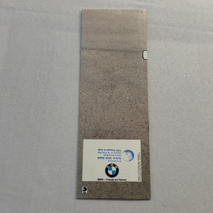 1979 BMW Motorcycle Price and Options Brochure Catalog R65 R100 R80 R45 GERMAN