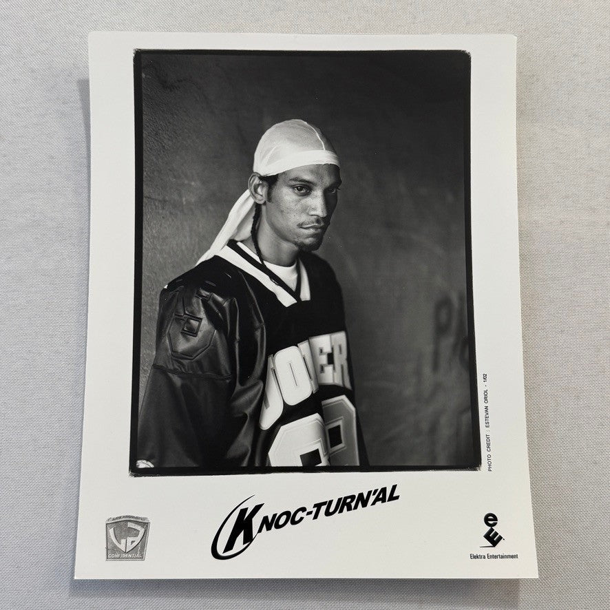 Knocturnal Music Publicity Press Photo Photograph Hip Hop Rap Knoc-Turn'al