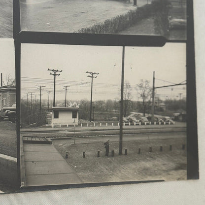 Vintage Pennsylvania Railroad Photo Contact Sheet Photograph Al Paul Lefton
