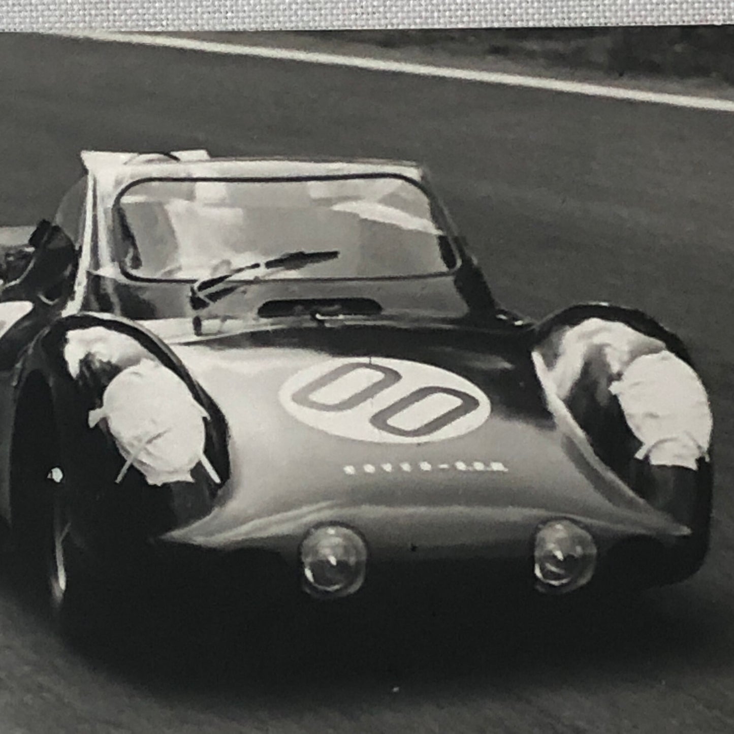 Vintage Racing Photo Photograph Rover BRM Car 1963 LeMans Graham Hill Ginther