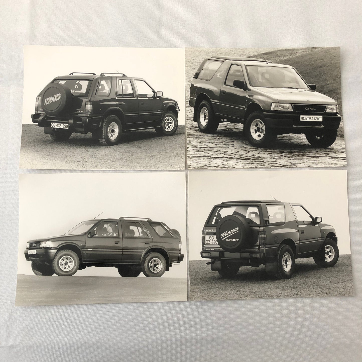 Opel Frontera SUV Truck Factory Press Photo Photograph Lot of 10 Sport +