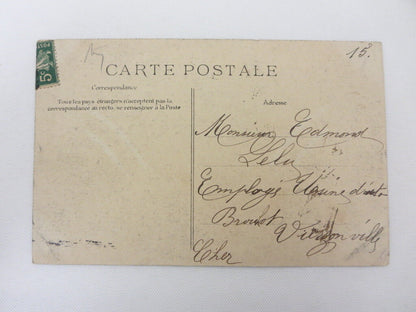 1907 - 1908 Exposition Decennale De L'Automobile Automobile Car Show Postcard 