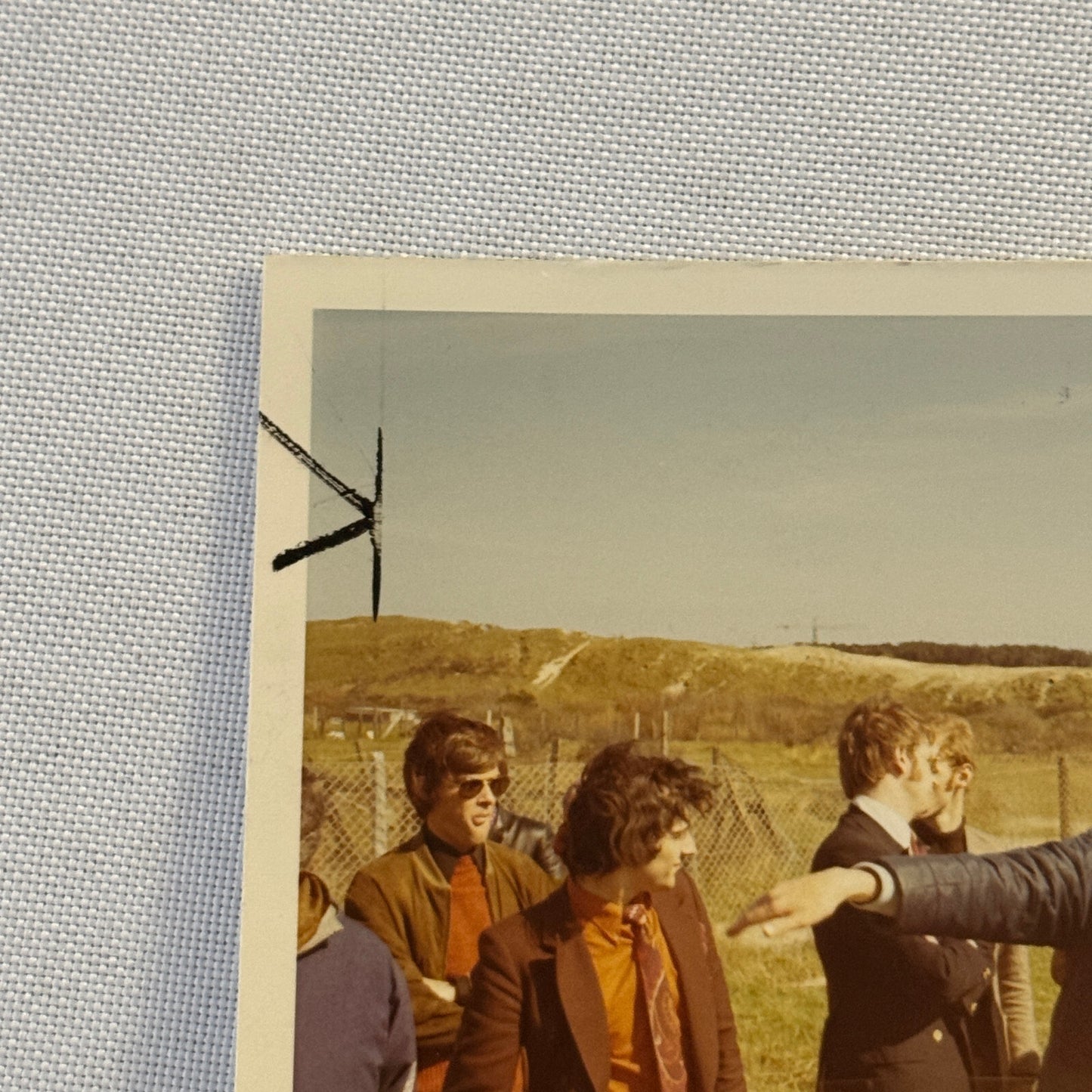 Vintage Photo Photograph 1972 Zandvoort Racing People Porsche ?