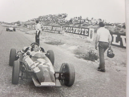 Vintage Formula V Racing in Israel Photo Photograph Cars  - Revue Automobile