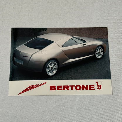 Bertone Bella Concept Car Press Kit Alfa Romeo 166 1999 Geneva Motor Show