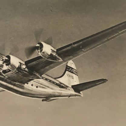 Pan American Airlines Clipper Plane Aircraft Photo Photograph B377 Stratocruiser