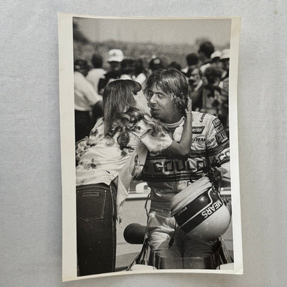 Racing Driver Photo Photograph Rick Mears Motorsport Vintage