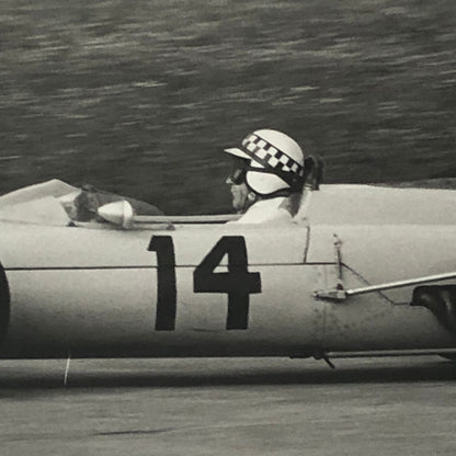 Innes Ireland Grand Prix Racing Car Driver Photo Photograph Print Gunther Molter