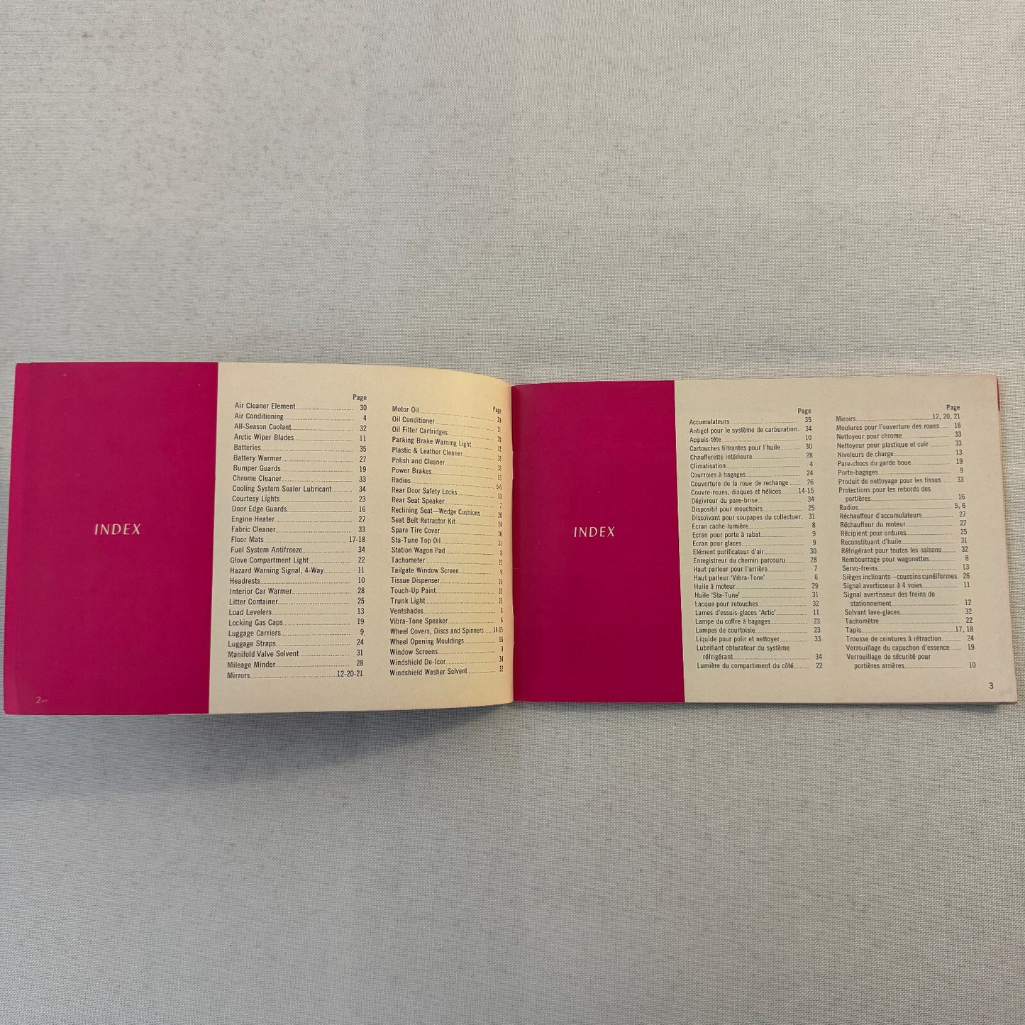 1966 American Motors Accessories Sales Brochure Catalog Advertising Wheels Radio