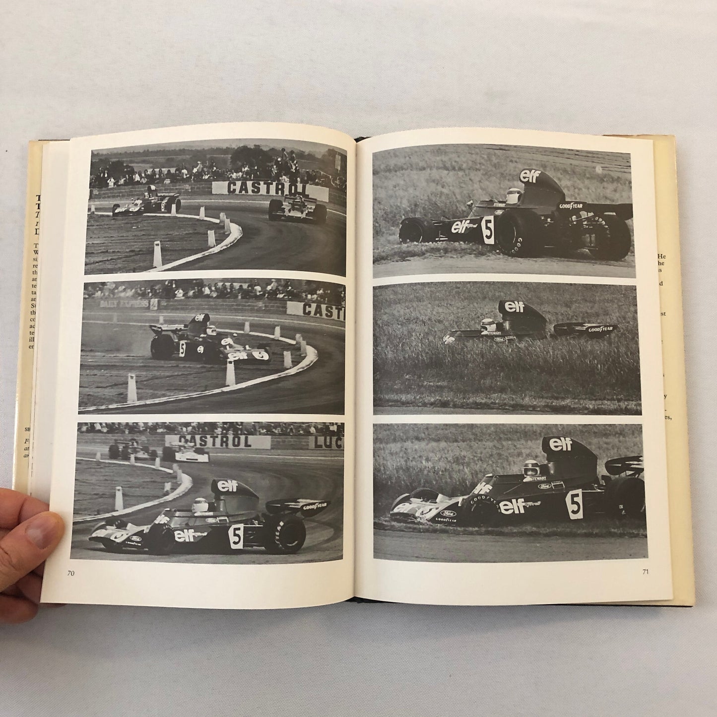 The Grand Prix Tyrrell Jackie Stewart Cars 1970-1973 Book Doug Nye ELF Racing