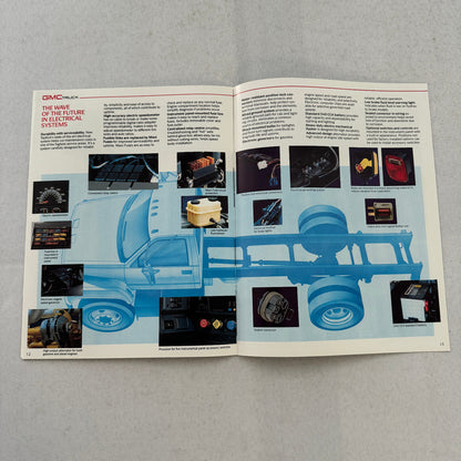 GMC Topkick Truck Sales Brochure Catalog Advertising