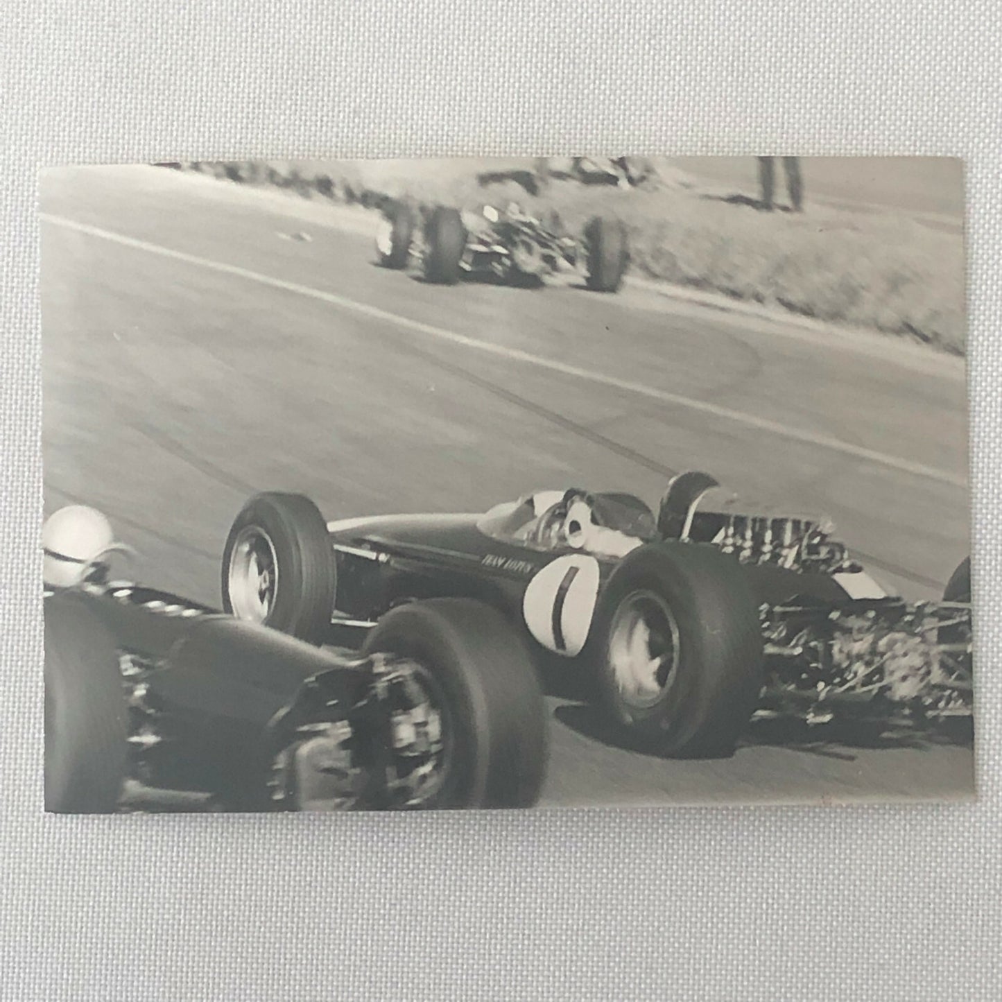 Vintage Car Racing Photo Photograph - Jack Brabham Grand Prix Bernard Cahier