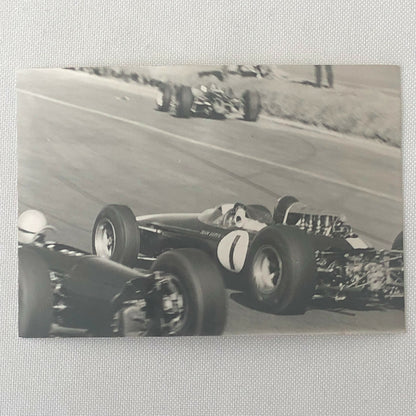 Vintage Car Racing Photo Photograph - Jack Brabham Grand Prix Bernard Cahier