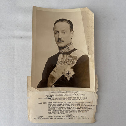 British Duke of Marlborough Consuelo Vanderbilt Divorce Press Photo 1920