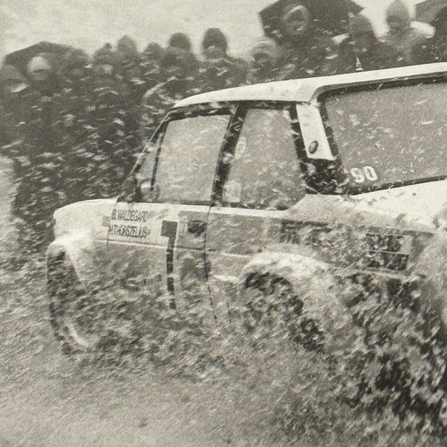 1980 Rallye Monte Carlo Press Photo Photograph DPPI Rally Car