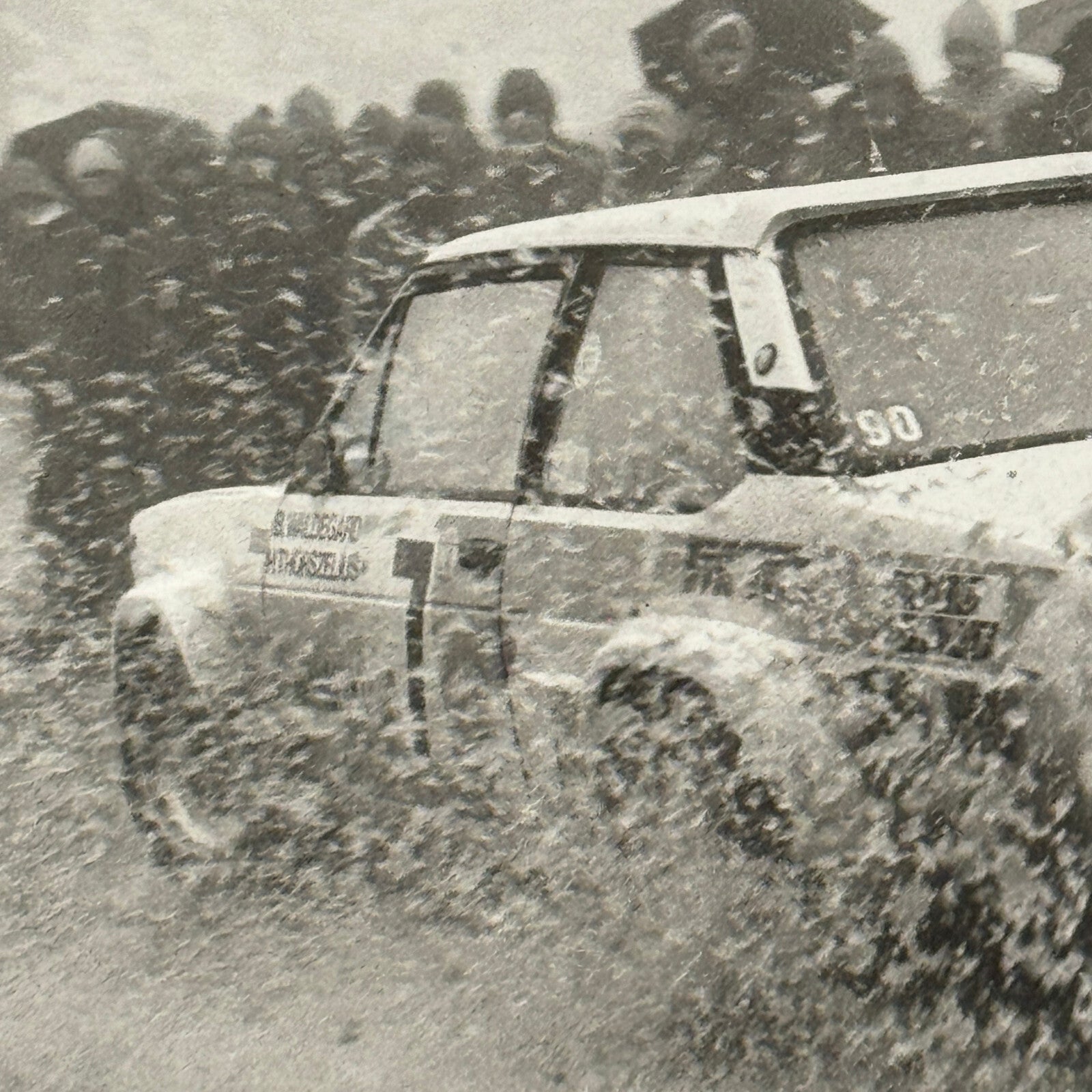 1980 Rallye Monte Carlo Press Photo Photograph DPPI Rally Car