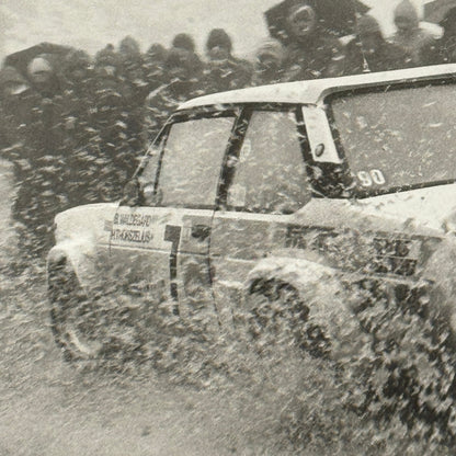 1980 Rallye Monte Carlo Press Photo Photograph DPPI Rally Car