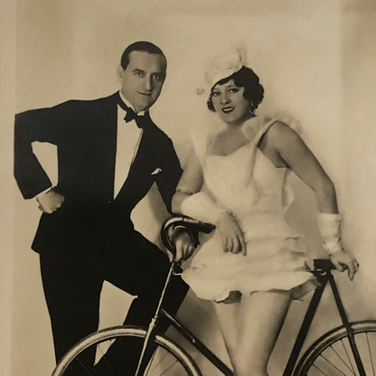 Circus Performer Real Photo Postcard Post Card RPPC Bicycle Rodella Ruis & Artix