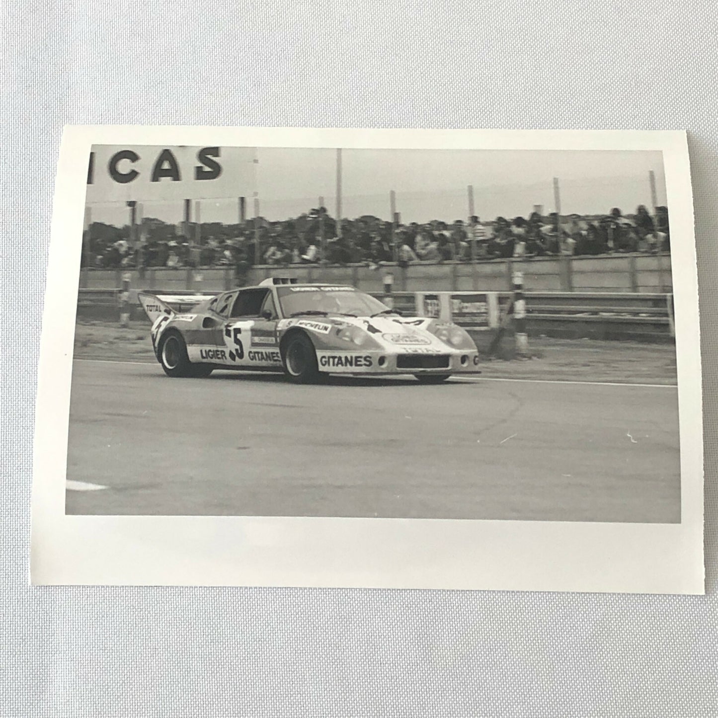 Vintage Racing Photo 1975 Le Mans 24 Hours Cars Photograph Lot of 11