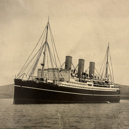 Vintage Ship Boat Photo Photograph Print Empress of Canada