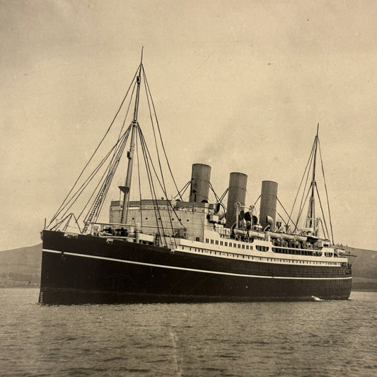 Vintage Ship Boat Photo Photograph Print Empress of Canada