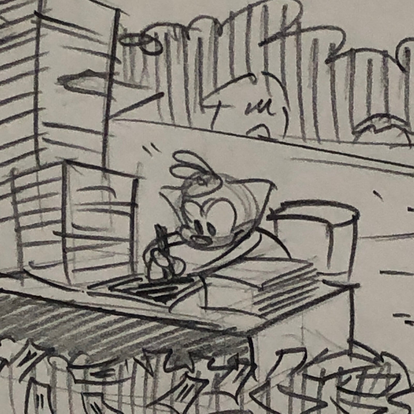 ANIMANIACS Animation Storyboard Illustration Drawing Sketch Wakko Yakko Dot