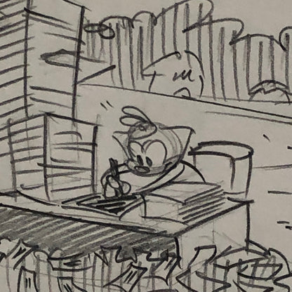 ANIMANIACS Animation Storyboard Illustration Drawing Sketch Wakko Yakko Dot