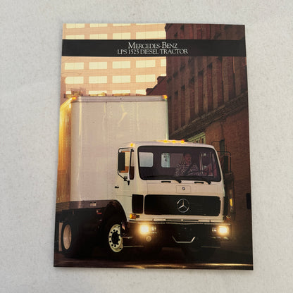 Mercedes Benz LPS 1525 Diesel Tractor Truck Sales Brochure Catalog Advertising