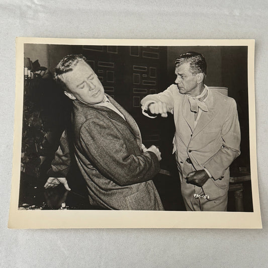 Vintage Movie Still Photo Photograph Fight Scene The Bottom of the Bottle