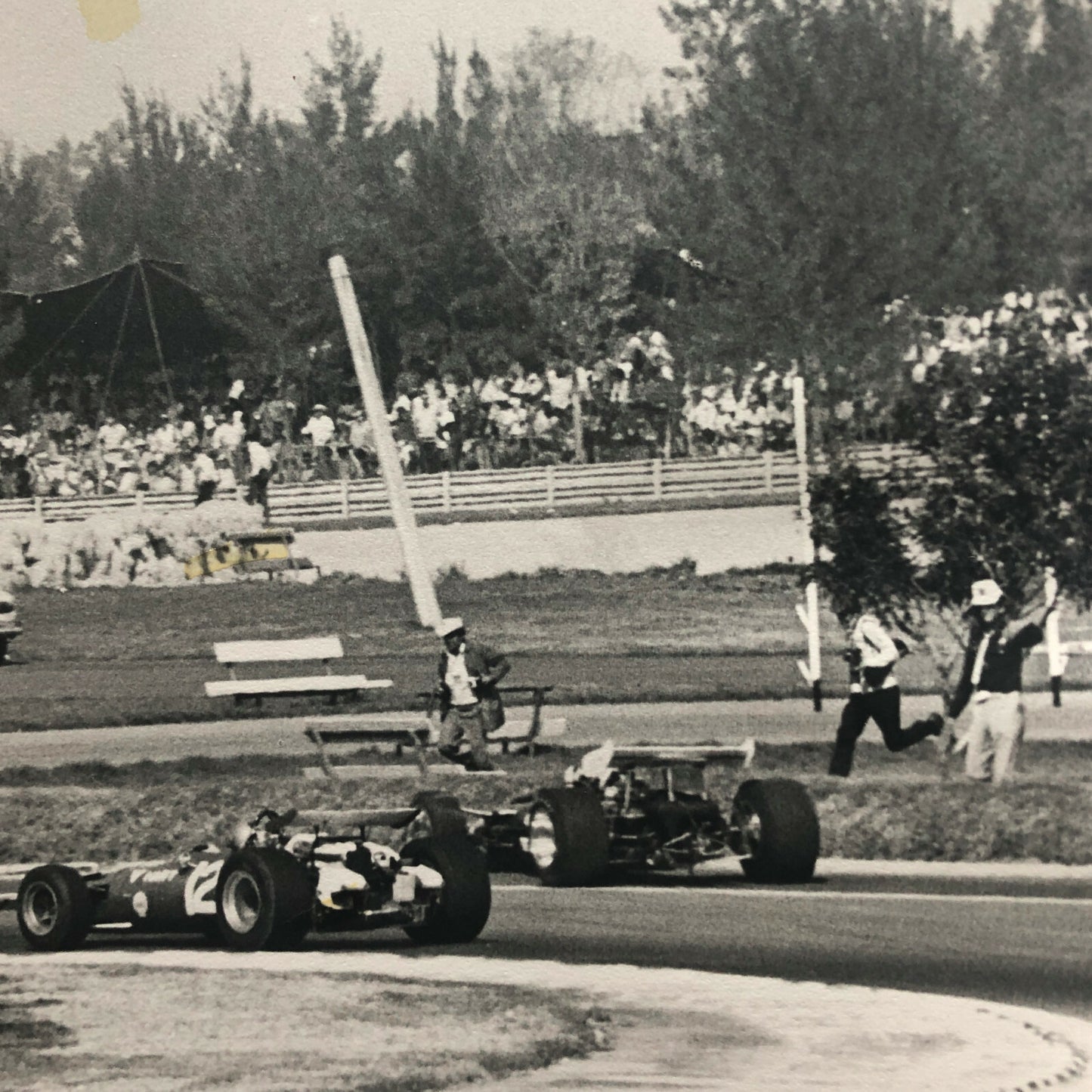 Vintage Grand Prix Racing Photo Photograph Jo Siffert Bernard Cahier