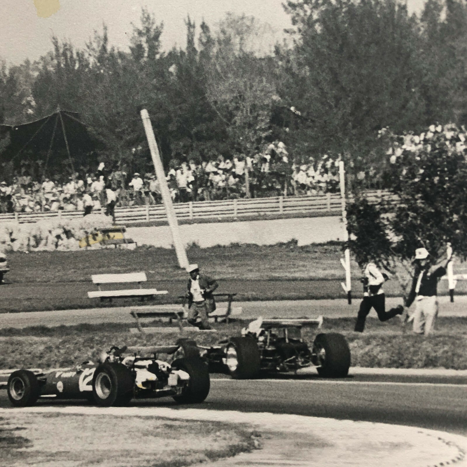 Vintage Grand Prix Racing Photo Photograph Jo Siffert Bernard Cahier