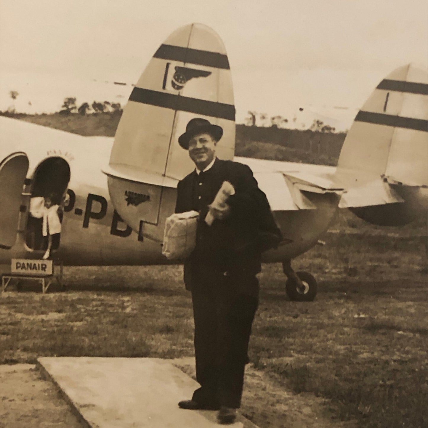 Panair Do Brasil Aircraft Airplane Plane Photo Photograph Brazil Brazilian