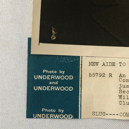 Press Photo Photograph Navy Secretary Paul H Bastedo 1926 Underwood Photo