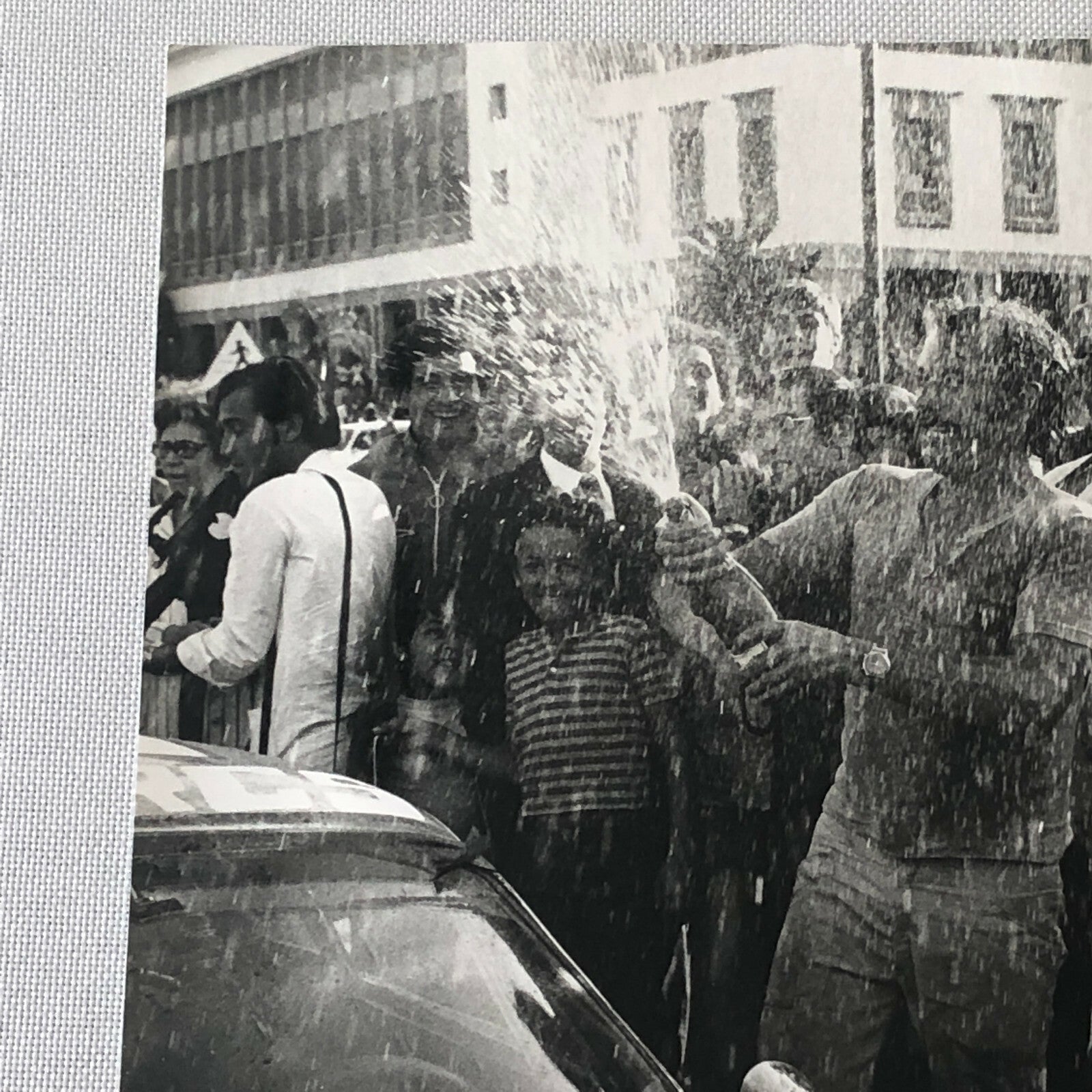 Vintage Rally Racing Photo Photograph 1974 Rallye du Maroc Renault Alpine Car