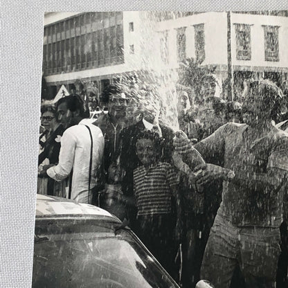 Vintage Rally Racing Photo Photograph 1974 Rallye du Maroc Renault Alpine Car