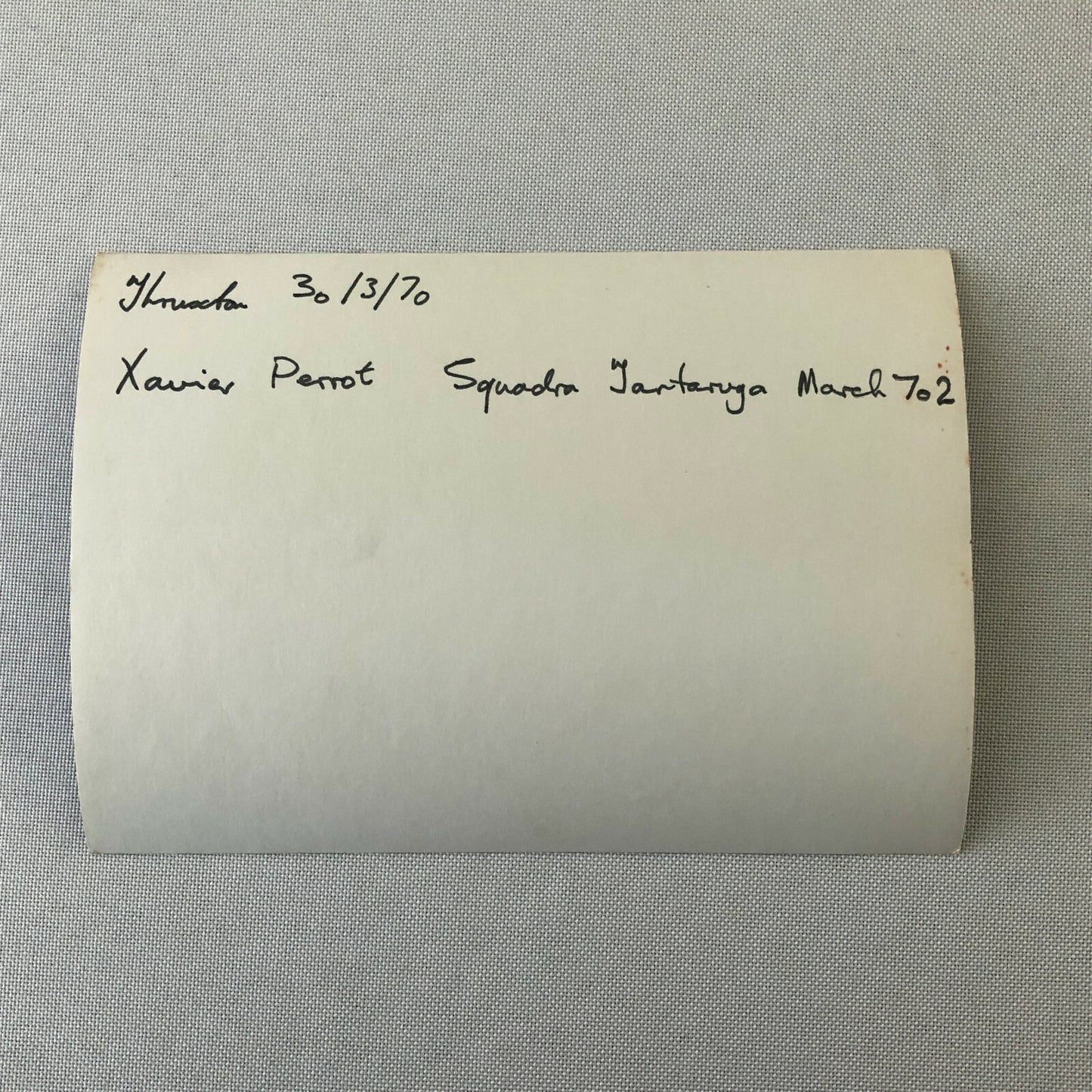 Vintage Racing Car Photo Photograph - Xavier Perrot March 702 Squadra Tartaruga