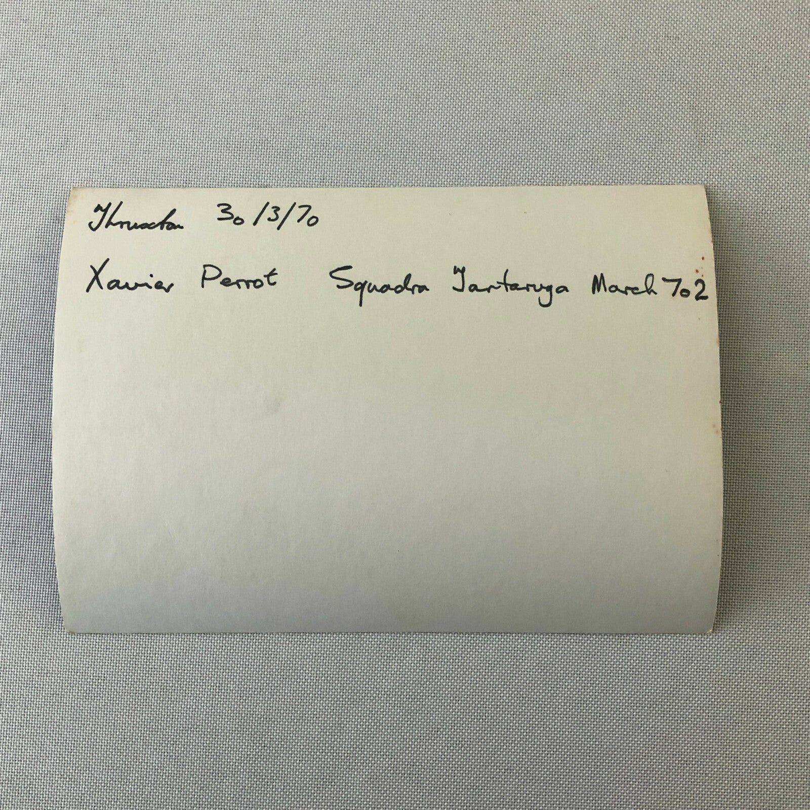 Vintage Racing Car Photo Photograph - Xavier Perrot March 702 Squadra Tartaruga