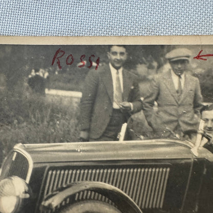 1930 Fiat 508 Italian Racing Real Photo Postcard Post Card Coppa D'Oro Nazzaro +