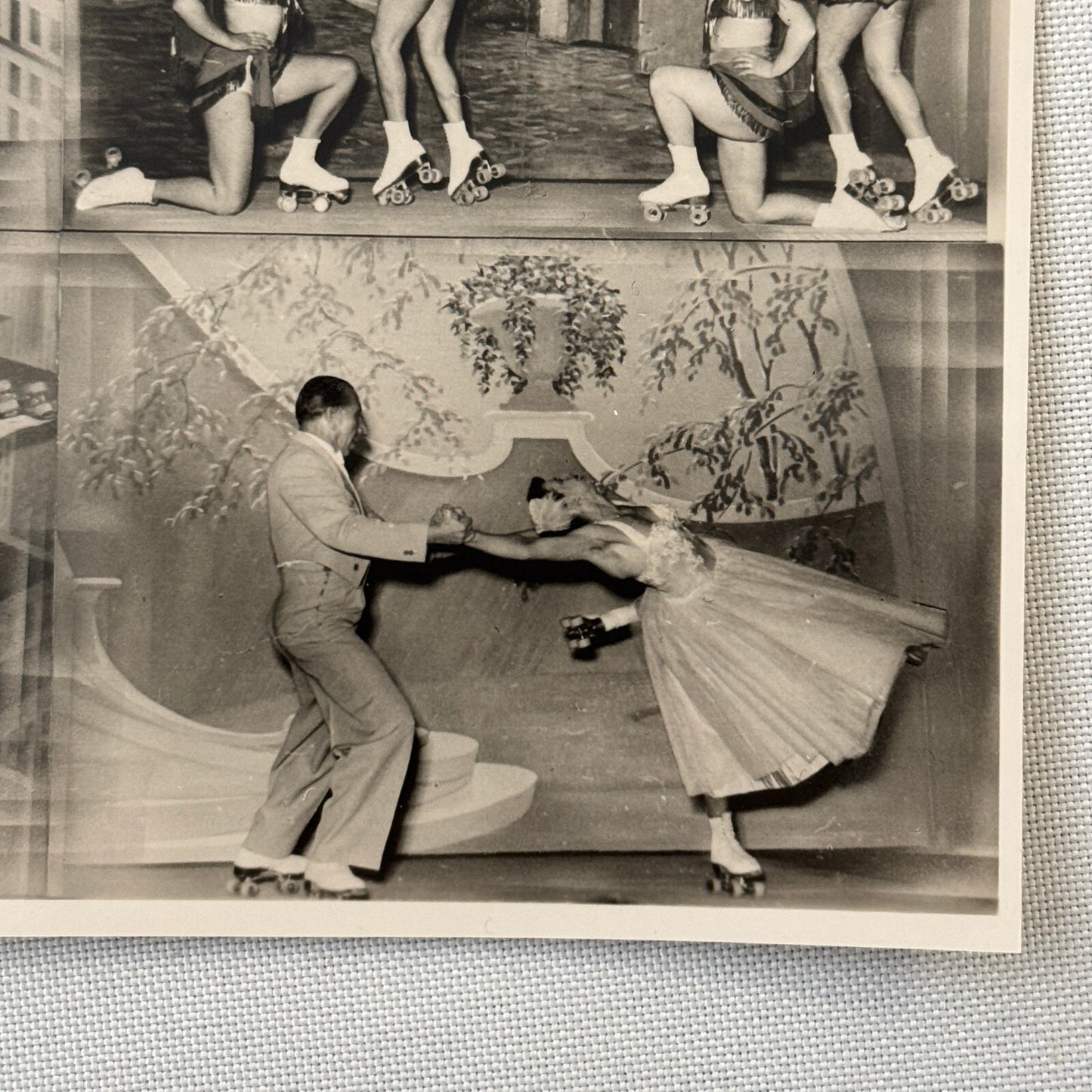 Circus Performer Roller Skating Act Roller Skate Photo Photograph 2 Veronas