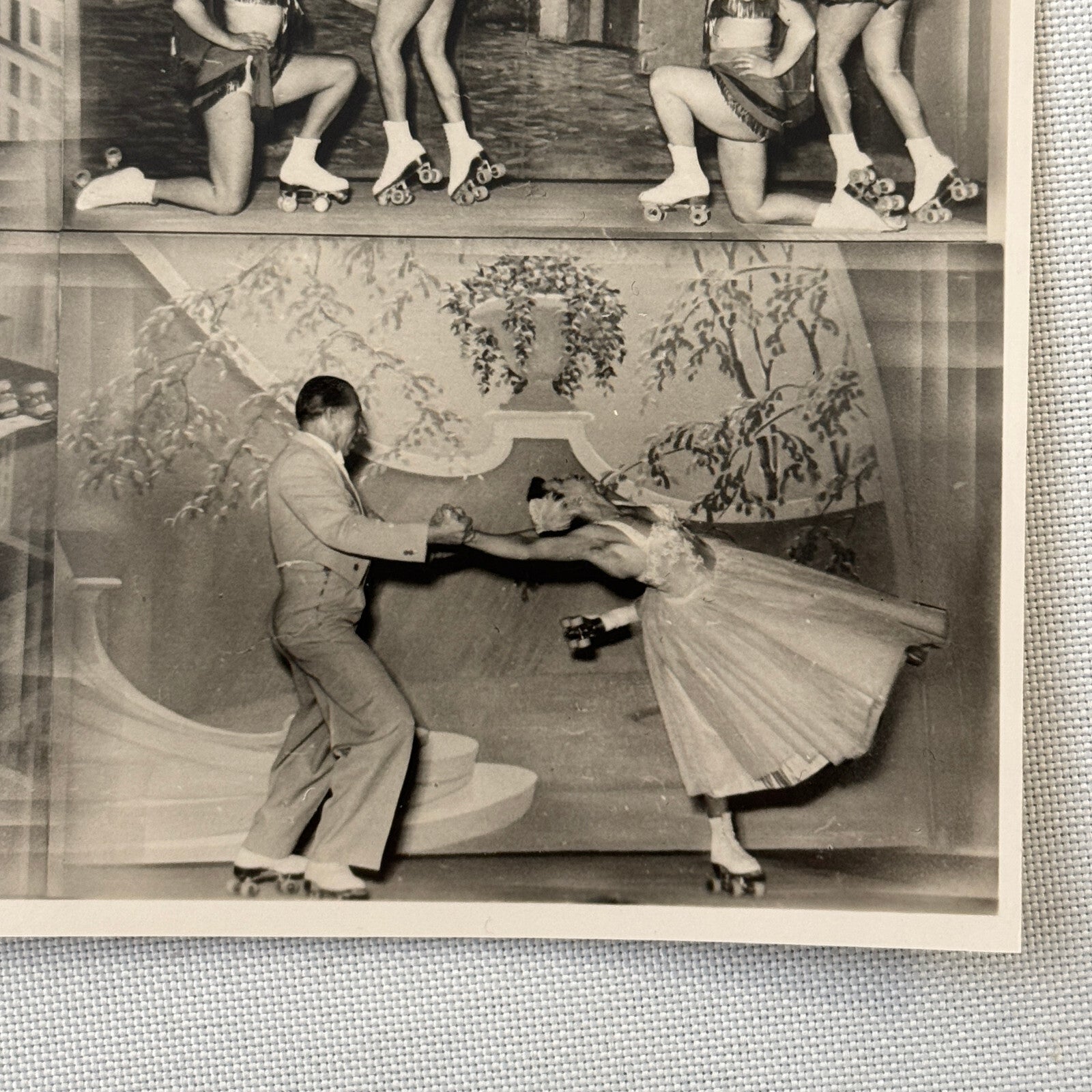 Circus Performer Roller Skating Act Roller Skate Photo Photograph 2 Veronas