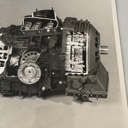 1987 Porsche Car Gearbox Cutaway Model Photo Photograph Print
