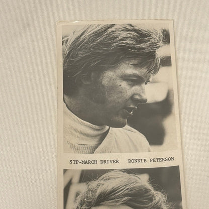 Niki Lauda Ronnie Peterson Racing Driver Photo Photograph Vintage
