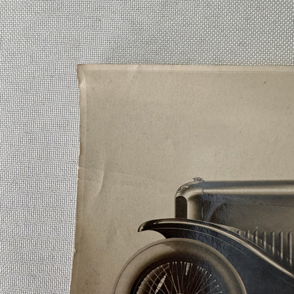 Vintage Fiat Car Automobile Photo Photograph Print Illustration Design Art