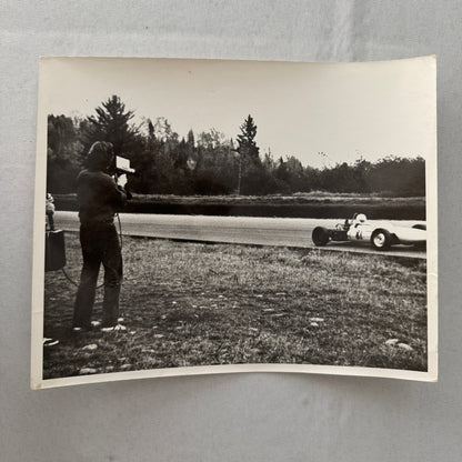 Vintage Car Racing Photo Circuit Mont Tremblant Quebec Photograph