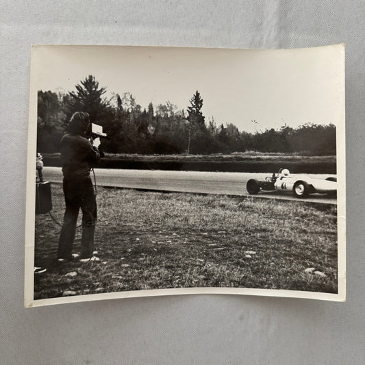 Vintage Car Racing Photo Circuit Mont Tremblant Quebec Photograph