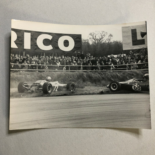 Vintage Racing Car Photo Photograph Print - 1967 Silverstone Easter Monday 