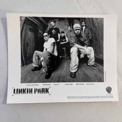 Linkin Park Music Publicity Press Photo Photograph Chester Bennington