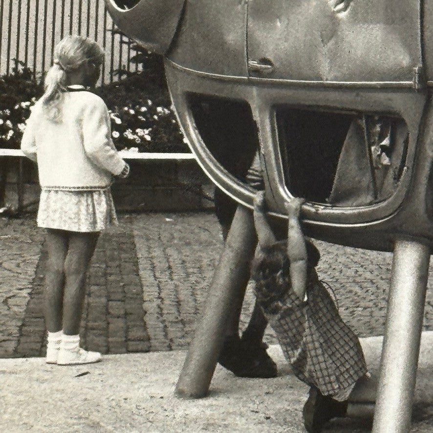 Vintage Volkswagen Beetle Car Art Sculpture Photo Photograph Print